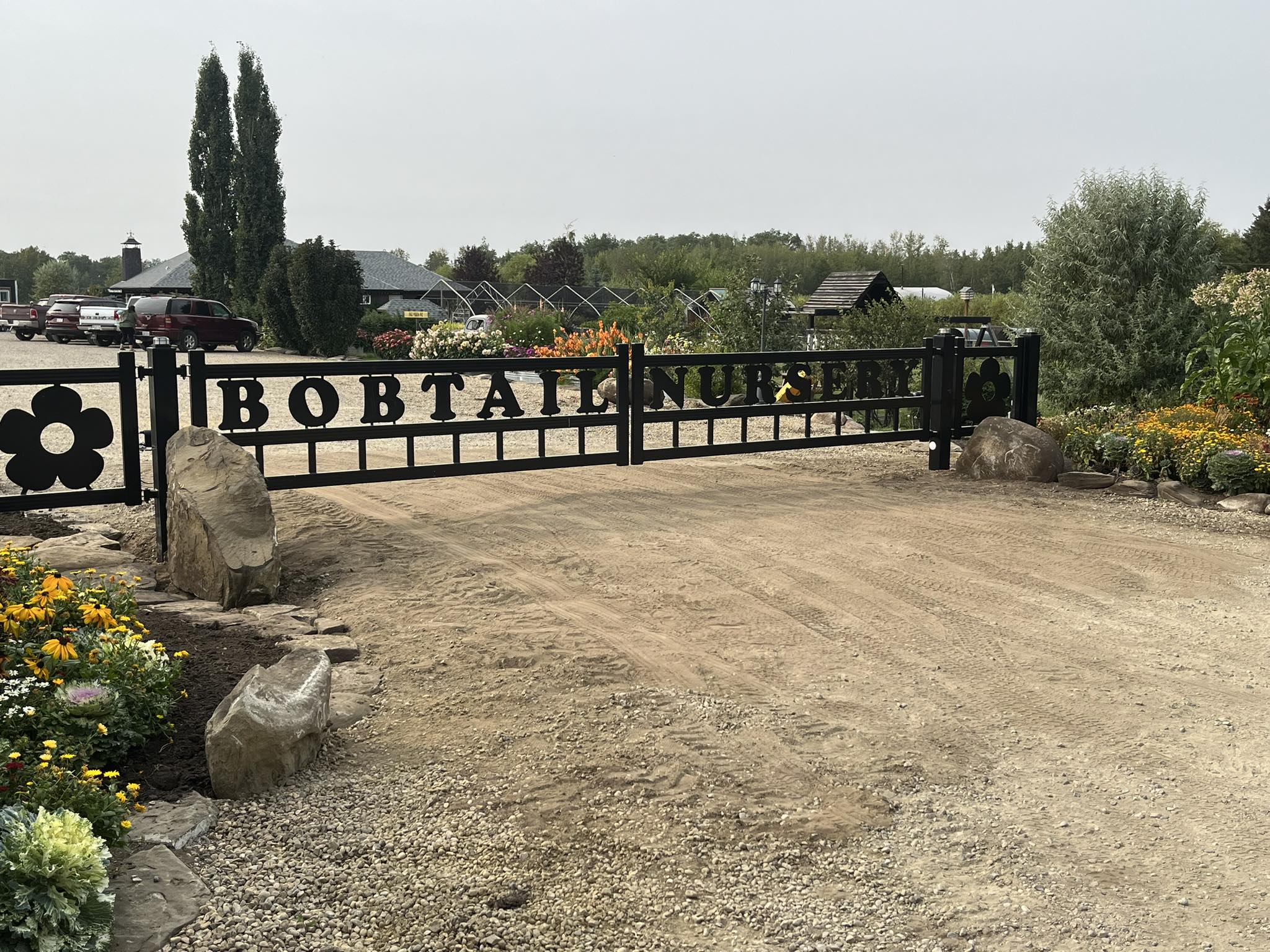Custom driveway gate